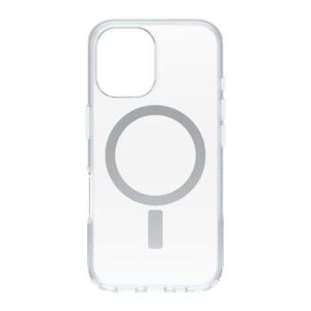 OtterBox étui de la série Symmetry pour Apple iPhone 16 Pro Max MagSafe (Transparent)