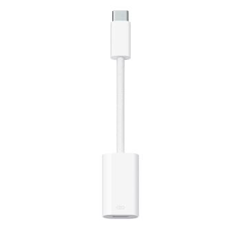 Apple Lightning to USB-C Adapter (White)